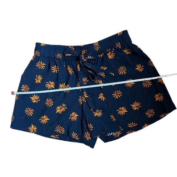 Madewell Shorts Pull-On Tie Fresh Daisies Floral Print Lightweight Women‎ Sz S - Picture 8 of 8